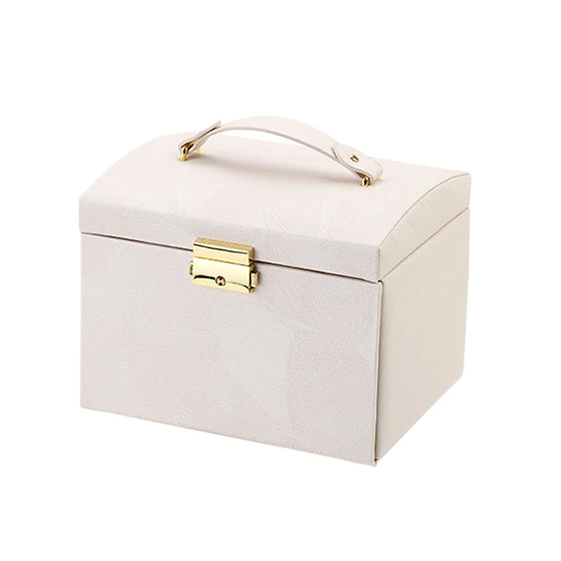 Makeup Organizer Cosmetic Storage Box PU Leather Container Multi-Function Desktop Storage Box Portable Cosmetic Case with Mirror
Makeup Organizer Cosmetic Storage Box PU Leather Container Multi-Function Desktop Storage Box Portable Cosmetic Case with Mirror