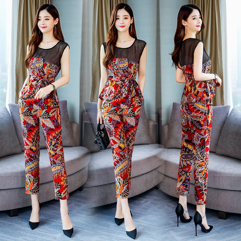 Printed Korean-style Elegant Fashion Joint Set/Suit Skirt 2019 Summer Crew Neck Short Sleeve
Printed Korean-style Elegant Fashion Joint Set/Suit Skirt 2019 Summer Crew Neck Short Sleeve