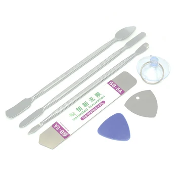 7Pcs Set Metal Spudger Mobile Phone Repairing Opening Tool for iPhone Laptop Tablet Smartphone 
7Pcs Set Metal Spudger Mobile Phone Repairing Opening Tool for iPhone Laptop Tablet Smartphone