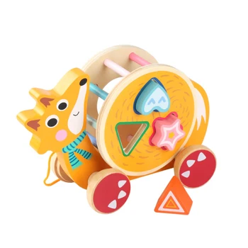Children toy Wooden pull along Wooden block Animal style Building blocks matching Early Educational toys for Children gifts
Children toy Wooden pull along Wooden block Animal style Building blocks matching Early Educational toys for Children gifts