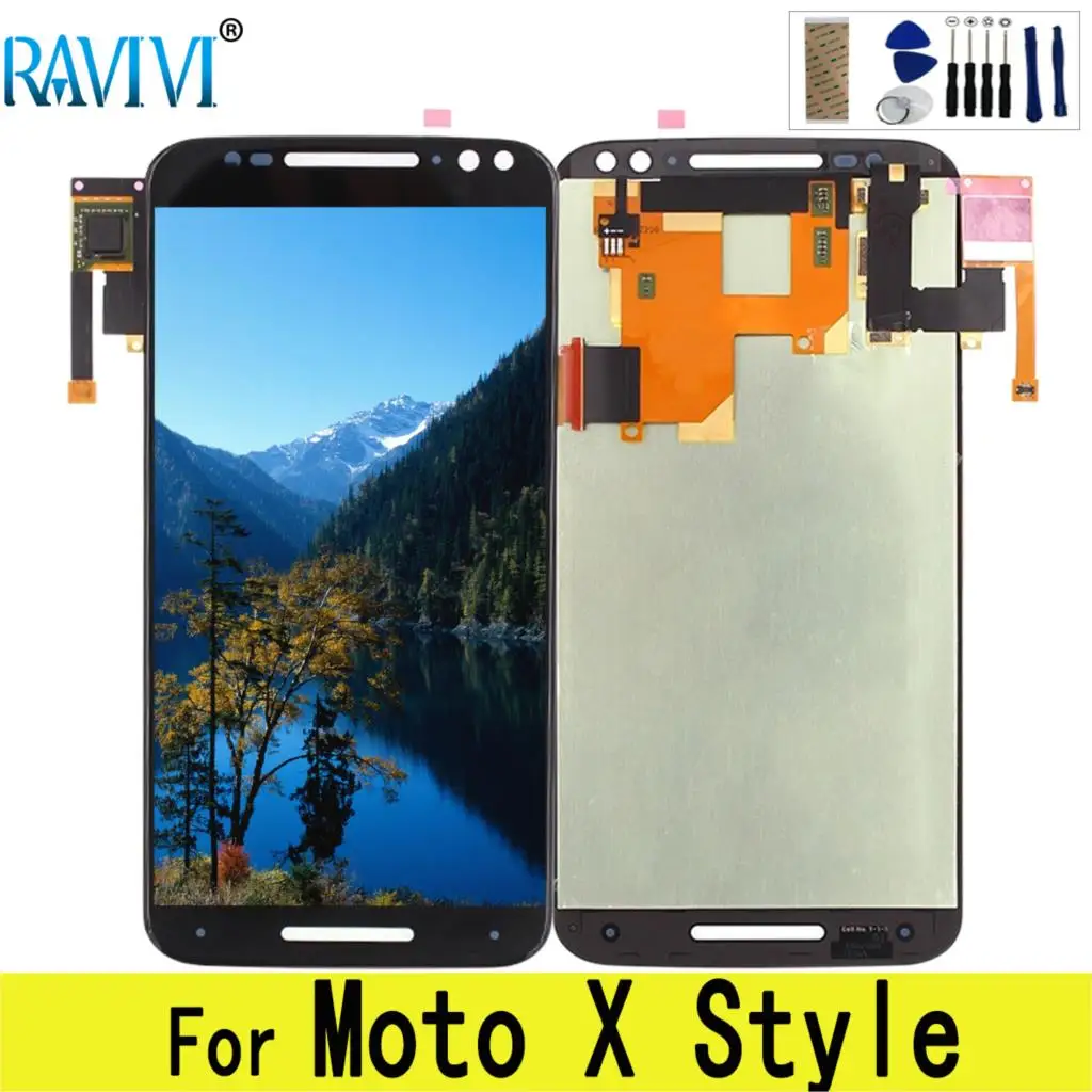 LCD For Motorola Moto X style x3s X3 style XT1570 XT1572 LCD Display Screen Digitizer Assembly Replacement For Moto X style
LCD For Motorola Moto X style x3s X3 style XT1570 XT1572 LCD Display Screen Digitizer Assembly Replacement For Moto X style