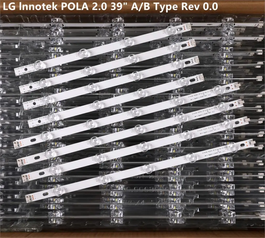 LED strip For LG lnnotek POLA 2.0 39" A/B Type Rev 0.0 39LN5100 39LN5400 39LA6200 39LN5300 39LN540V 39LA620S HC390DUN-VCFP1
LED strip For LG lnnotek POLA 2.0 39" A/B Type Rev 0.0 39LN5100 39LN5400 39LA6200 39LN5300 39LN540V 39LA620S HC390DUN-VCFP1