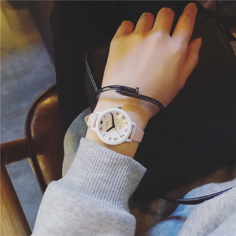 Exam Watch Girl'S High School Junior High School Students Korean-style Simple Leather Belt-Style Cool GIRL'S Hipster Candy-Color
Exam Watch Girl'S High School Junior High School Students Korean-style Simple Leather Belt-Style Cool GIRL'S Hipster Candy-Color