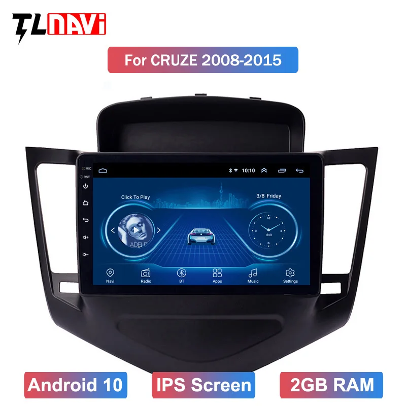 9 дюймов Android 10 мультимедийный плеер для 2013 2014 2015 Chevrolet1 Cruze GPS навигация автомобиля