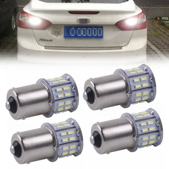 4pcs/Set White Light Car 6000K 1156 Turn Signal Taillight 50 SMD LED Bulb Light 1141 1073 Universal for Car Replacement Lighting 
4pcs/Set White Light Car 6000K 1156 Turn Signal Taillight 50 SMD LED Bulb Light 1141 1073 Universal for Car Replacement Lighting