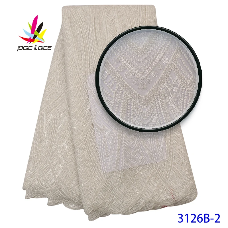 Hand Beaded Embroidery Lace Fabric Off-white Handwork Dress Latest Design Nigerian Design Style African French High Quality
Hand Beaded Embroidery Lace Fabric Off-white Handwork Dress Latest Design Nigerian Design Style African French High Quality