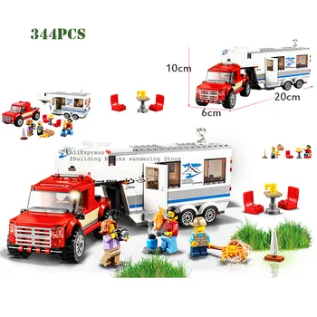 IN STOCK NEW 360pcs lepining City The Pick Up Truck Caravan Camper Series 60182 61083Building Blocks Brick Educational Toys
IN STOCK NEW 360pcs lepining City The Pick Up Truck Caravan Camper Series 60182 61083Building Blocks Brick Educational Toys