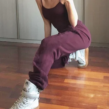 Loose Gray Women High Waist Pants 2019 Autumn Winter Long Cotton Trousers Streetwear Jogger Pants
Loose Gray Women High Waist Pants 2019 Autumn Winter Long Cotton Trousers Streetwear Jogger Pants