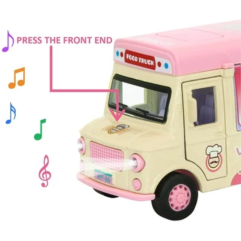 Toy Car with Music Lights and Openable Awning, Ice Cream Toy Car Trolley
Toy Car with Music Lights and Openable Awning, Ice Cream Toy Car Trolley