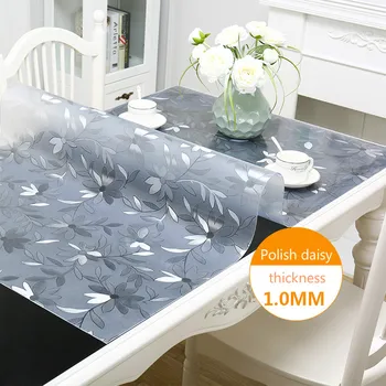 Flower Printed Waterproof Transparent Tablecloth Thickness 1.0mm Dining Placemat Pad Oilproof Tablecloth PVC Coffee Table Mat
Flower Printed Waterproof Transparent Tablecloth Thickness 1.0mm Dining Placemat Pad Oilproof Tablecloth PVC Coffee Table Mat