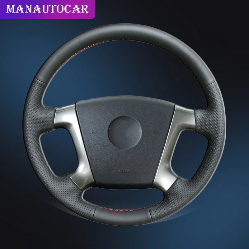 

Car Braid On The Steering Wheel Cover for Chevrolet Epica 2006 2007 2008 2009 2010 2011 2012 DIY Hand Stitched Auto Car-styling