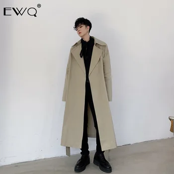 EWQ / Temperament Men's Windbreaker With Belt Long Coat For Male Bandage Overcoat Loose Trench Jacket 2020 Spring Tide New 9Y538
EWQ / Temperament Men's Windbreaker With Belt Long Coat For Male Bandage Overcoat Loose Trench Jacket 2020 Spring Tide New 9Y538