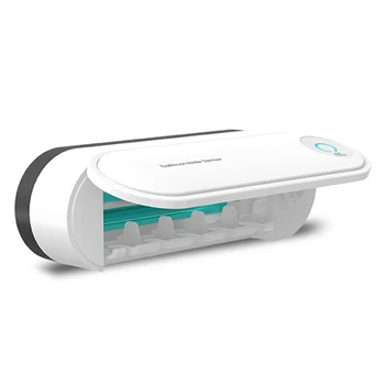 Toothbrush Holder Rack with UVC Light Eliminator Lamp Ultraviolet Toothbrushes Dryer LXY9 
Toothbrush Holder Rack with UVC Light Eliminator Lamp Ultraviolet Toothbrushes Dryer LXY9
