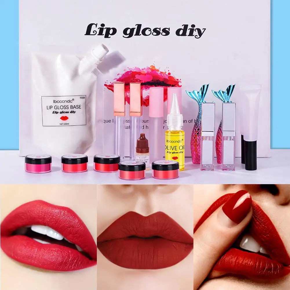 Matte / Moisturizing DIY Lip Gloss Making Kit Lip Polish Base Tube Safe Handmade Cosmetic Makeup Tool Set
Matte / Moisturizing DIY Lip Gloss Making Kit Lip Polish Base Tube Safe Handmade Cosmetic Makeup Tool Set