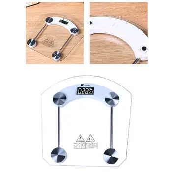 Digital Digital Body Electronic Weight Scale Tempered Glass Large Backlit Display Step On Technology High Precision Measurement
Digital Digital Body Electronic Weight Scale Tempered Glass Large Backlit Display Step On Technology High Precision Measurement
