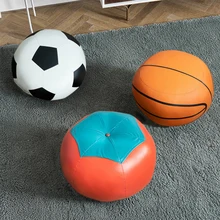 GY Leather Stool round Stool Cartoon Football Basketball Persimmon Small Leather Pier Sofa Stool Solid Wood Low Stool
GY Leather Stool round Stool Cartoon Football Basketball Persimmon Small Leather Pier Sofa Stool Solid Wood Low Stool