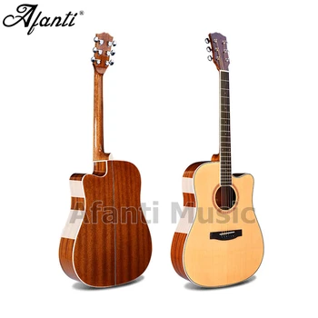 Afanti Music high quality 40 inch Spruce top / Sapele Back & Sides Acoustic guitar (WY-066)
Afanti Music high quality 40 inch Spruce top / Sapele Back & Sides Acoustic guitar (WY-066)