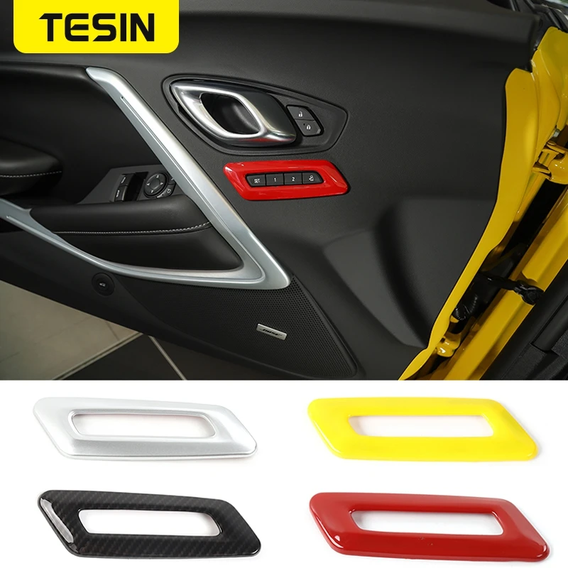 Car Interior Decoration Kits Memory Seat Controls Switches Cover Bezel Panel Frame for Chevy Camaro 2017 Up 6th Gen Accessories
Car Interior Decoration Kits Memory Seat Controls Switches Cover Bezel Panel Frame for Chevy Camaro 2017 Up 6th Gen Accessories