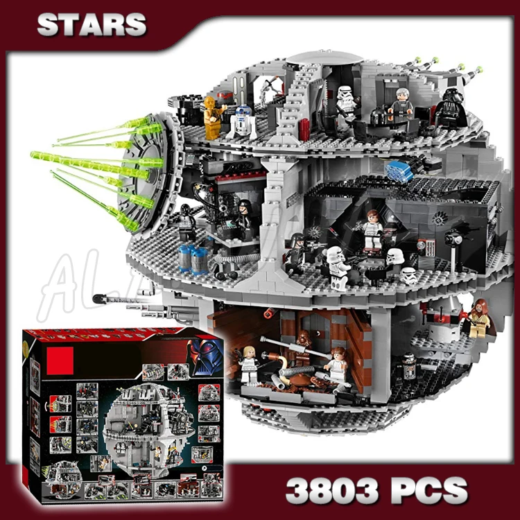 3803pcs Space wars Death Star DIY 05035 Model Building Blocks Sets Gifts Bricks Great Scale Teenagers Toys Compatible with Lego
3803pcs Space wars Death Star DIY 05035 Model Building Blocks Sets Gifts Bricks Great Scale Teenagers Toys Compatible with Lego