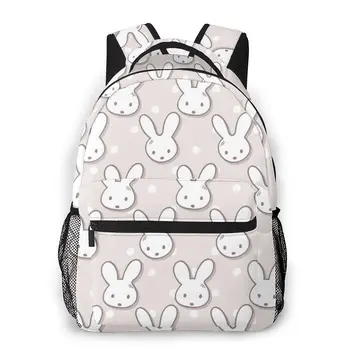 2020 OLN Travel Backpacks Cute Rabbit Muzzles And Polka Dots Girl Backpack For Women Large Capacity School Bag For Teenage
2020 OLN Travel Backpacks Cute Rabbit Muzzles And Polka Dots Girl Backpack For Women Large Capacity School Bag For Teenage