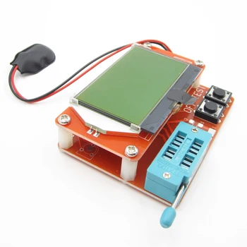 ATmega328 LCR-T5 LCD Digital Transistor Diode Tester Capacitance Resistance ESR Meter MOS PNP NPN
ATmega328 LCR-T5 LCD Digital Transistor Diode Tester Capacitance Resistance ESR Meter MOS PNP NPN