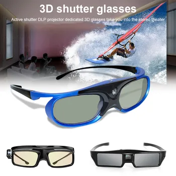 Lightweight Active Shutter Rechargeable 3D Glasses Goggles for DLP LINK Projector HJ55
Lightweight Active Shutter Rechargeable 3D Glasses Goggles for DLP LINK Projector HJ55