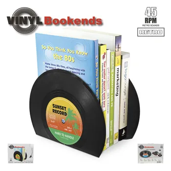 2Pcs/set Retro Vinyl Record Bookends Creative Vintage CD Bookend Students Desktop Book Holder Shelf Storage Rack Home Ornaments
2Pcs/set Retro Vinyl Record Bookends Creative Vintage CD Bookend Students Desktop Book Holder Shelf Storage Rack Home Ornaments