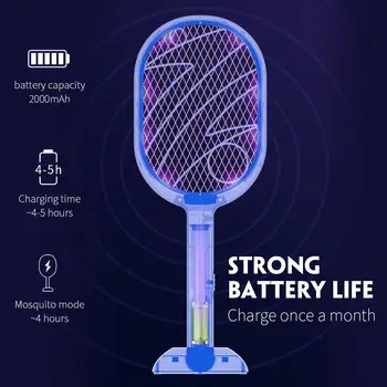 Mosquito Swatter USB Charging LED Handheld Electric Mosquito Swatter Mosquito Lamp Lithium Battery 1200mAh 500*185mm
Mosquito Swatter USB Charging LED Handheld Electric Mosquito Swatter Mosquito Lamp Lithium Battery 1200mAh 500*185mm