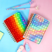 New Cute Pop Its Notebook 80 Pages School Writing Book Fidget Toy Sensory Relief Notebooks Kids Student Supplies Christmas Gifts
New Cute Pop Its Notebook 80 Pages School Writing Book Fidget Toy Sensory Relief Notebooks Kids Student Supplies Christmas Gifts