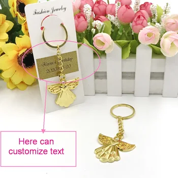 10PCS Silver/Gold Angel Keychain Ring with Customized Sticker Very Good For Baby Christening&Baptism Party Giveaways For Guest
10PCS Silver/Gold Angel Keychain Ring with Customized Sticker Very Good For Baby Christening&Baptism Party Giveaways For Guest