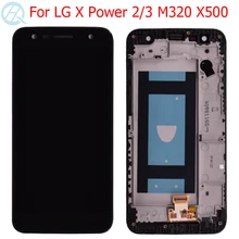 Nouvel écran tactile LCD M320 pour LG X Power 2 3 avec châssis 5.5 