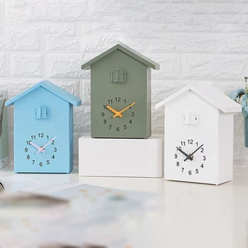 Modern House Fashion Wall Bird Cuckoo Hanging Alarm Clock Decor Timing Silent Scanning Movement Same Time
Modern House Fashion Wall Bird Cuckoo Hanging Alarm Clock Decor Timing Silent Scanning Movement Same Time
