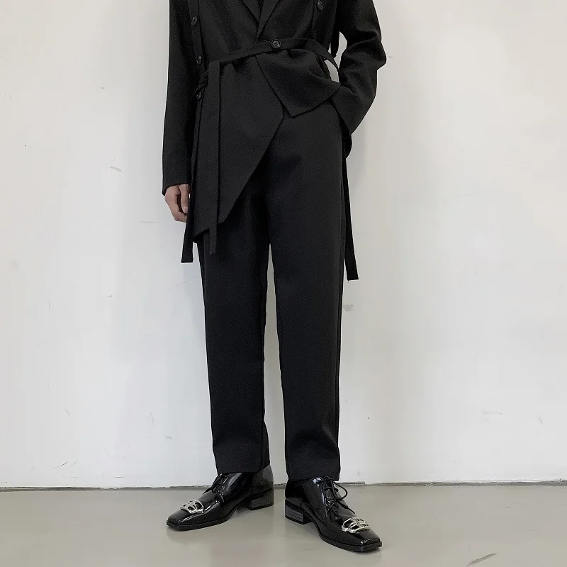 2020 Spring And Autumn New Youth Popular Loose Trousers Fashion Casual Solid Color Trend Straight Trousers Black M-XL
2020 Spring And Autumn New Youth Popular Loose Trousers Fashion Casual Solid Color Trend Straight Trousers Black M-XL