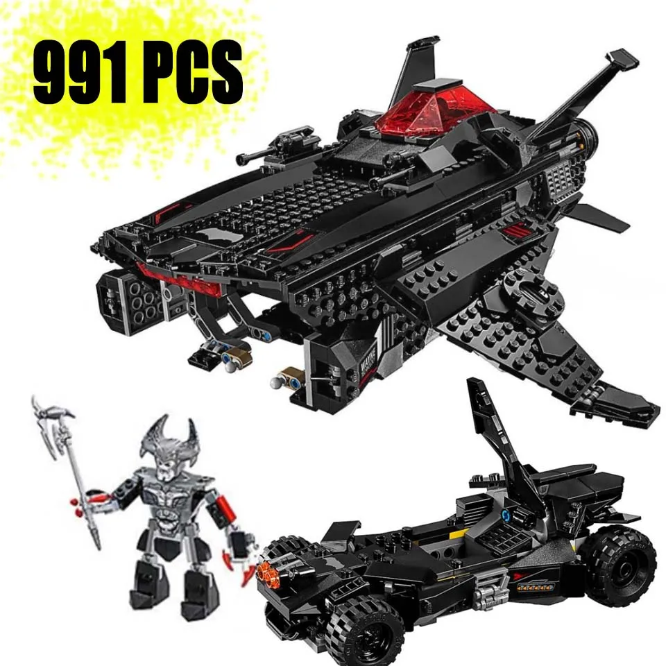 New 10846 Flying Fox Batmobile Airlift Attack fit Batman figures Justice legoinglys Superman Building block bricks Toy 76087 kid
New 10846 Flying Fox Batmobile Airlift Attack fit Batman figures Justice legoinglys Superman Building block bricks Toy 76087 kid