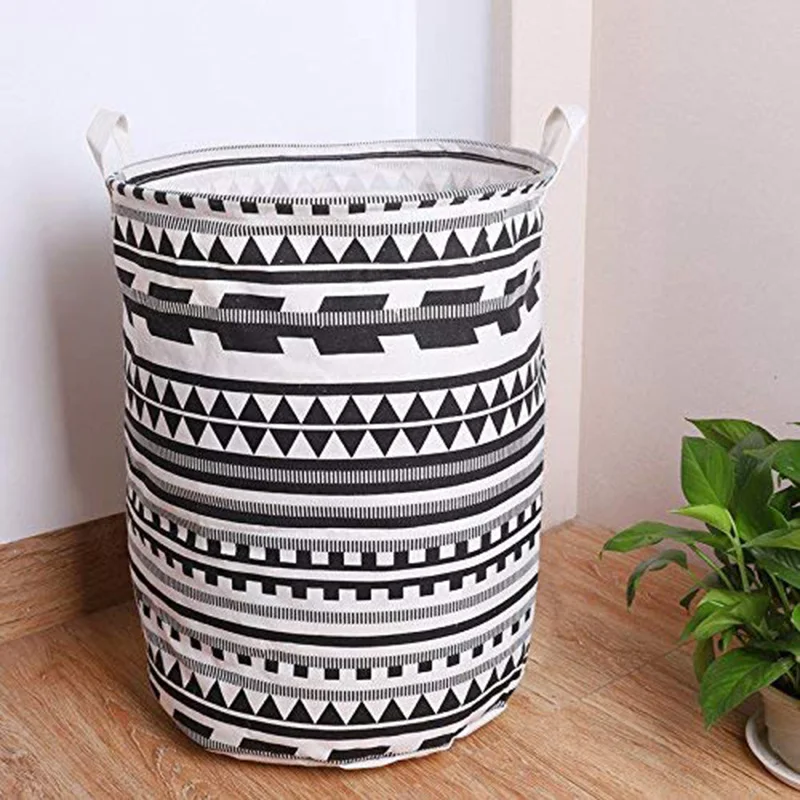 Laundry Basket Bag Foldable Drawstring Waterproof Cotton Space Saving Storage Organizer 
Laundry Basket Bag Foldable Drawstring Waterproof Cotton Space Saving Storage Organizer