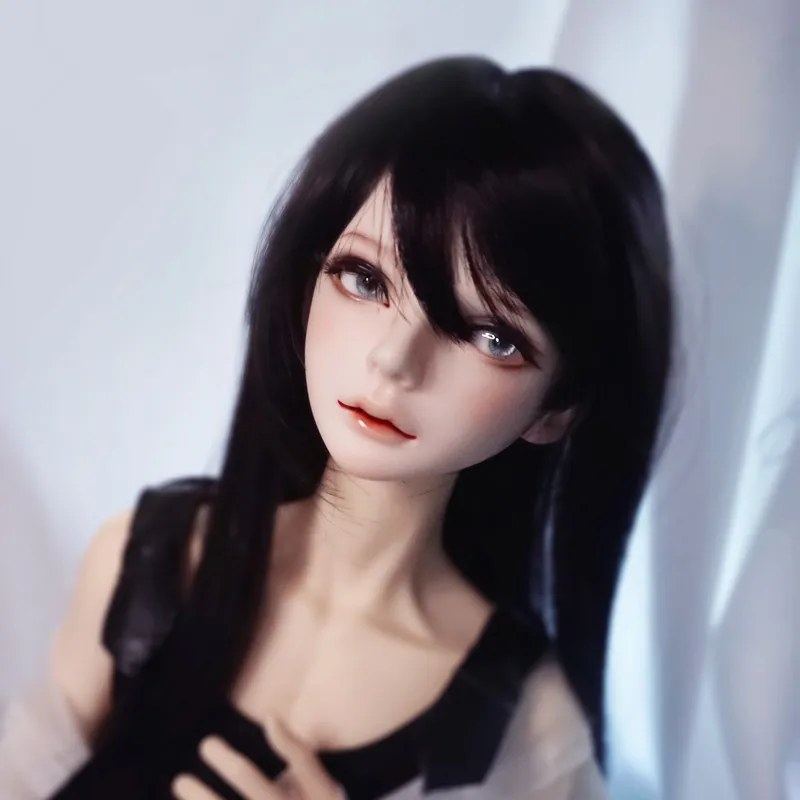 1/3 1/4 MSD SD BJD парики для кукол аксессуары модный длинный прямой парик с челкой