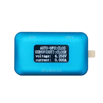 JC DFU BOX C2 for iPhone Motherboard Restore Reboot for IOS USB Current Voltage Display SN ECID MODEL Information Reading
JC DFU BOX C2 for iPhone Motherboard Restore Reboot for IOS USB Current Voltage Display SN ECID MODEL Information Reading