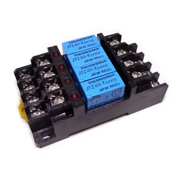TAKAMISAWA RELAY module G6B-4BND JY24H-K 24VDC 4 way Brand new and original relay
TAKAMISAWA RELAY module G6B-4BND JY24H-K 24VDC 4 way Brand new and original relay