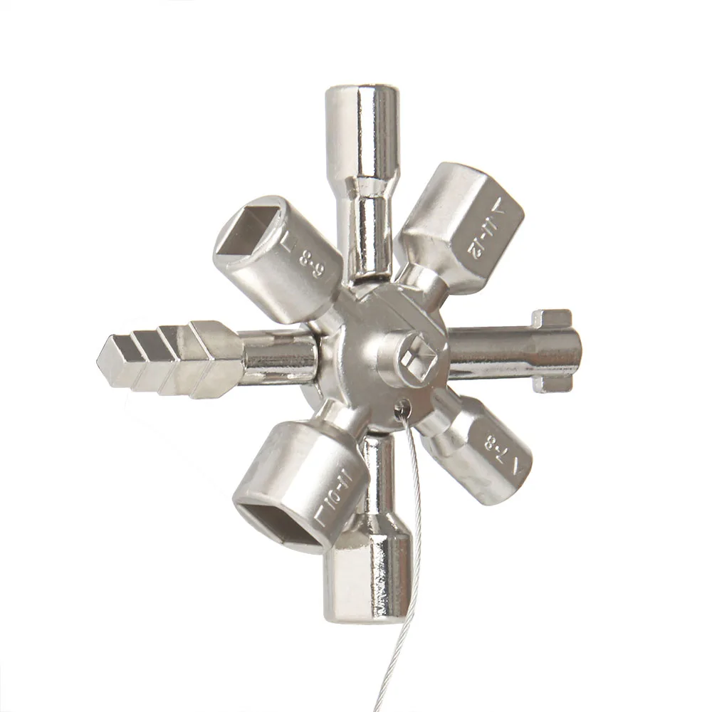 Multifunction 4 Ways Universal Triangle Wrench Key Plumber Keys Triangle For Gas Electric Meter Cabinets Bleed Radiators
Multifunction 4 Ways Universal Triangle Wrench Key Plumber Keys Triangle For Gas Electric Meter Cabinets Bleed Radiators