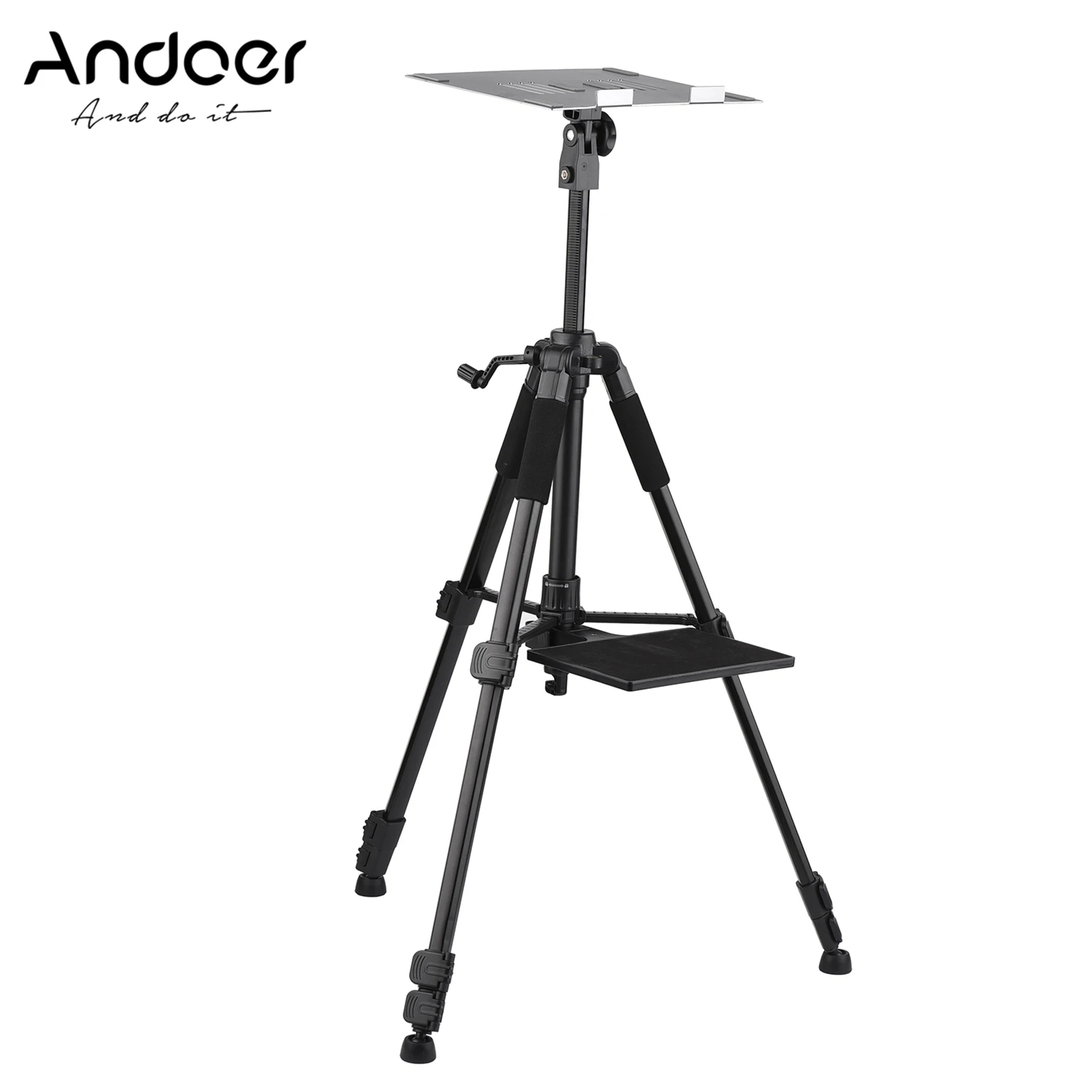 Projector Stand Tripod Portable Laptop Tripod Stand Adjustable Height 19.6 Inch to 58.6Inch w/ Plate for Projector Laptop 7 Projector Stand Tripod Portable Laptop Tripod Stand Adjustable Height 19.6 Inch to 58.6Inch w/ Plate for Projector Laptop 1