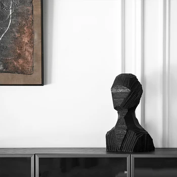 46cm Modern Abstract Half Length Figure Looking Into The Distance Statue Resin Ornaments Character Art Home Decor Accessories
46cm Modern Abstract Half Length Figure Looking Into The Distance Statue Resin Ornaments Character Art Home Decor Accessories