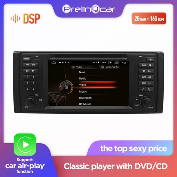 Prelingcar Android 9.0 2 din For BMW X5 E53 E39 Car dvd radio Multimedia Player gps navigation 4G LTE IPS DSP 4GB 64G
Prelingcar Android 9.0 2 din For BMW X5 E53 E39 Car dvd radio Multimedia Player gps navigation 4G LTE IPS DSP 4GB 64G