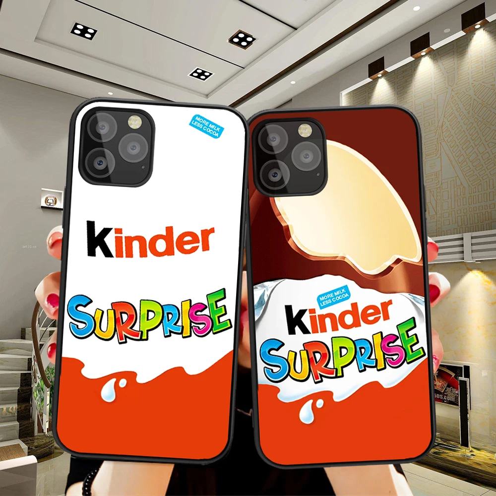 Candy Chocolate funny cute Kinder Joy surprise egg for iPhone 5 6 6S 7 8 Plus X XS Max XR 11 Pro One 5T 6T 7T case | Мобильные