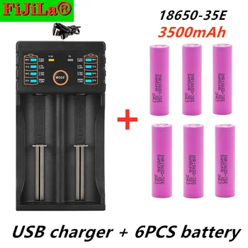 100% Original For samsung 18650 3500mAh 20A discharge INR18650 35E 18650 battery Li-ion 3.7v rechargable Battery+charge
100% Original For samsung 18650 3500mAh 20A discharge INR18650 35E 18650 battery Li-ion 3.7v rechargable Battery+charge
