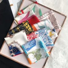 Mulberry Silk Satin Scarf Square Kerchief Digital Printing Horse Natural Silk Elegant Lady Womens Fashion Accessories
Mulberry Silk Satin Scarf Square Kerchief Digital Printing Horse Natural Silk Elegant Lady Womens Fashion Accessories