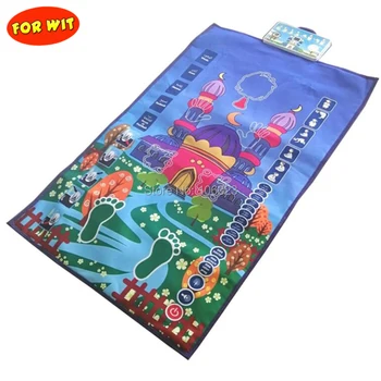 Multifunctional Interactive Prayer Rug for Muslim Children Comfort Anti-slip Kids Smart Travel Sound Learn Mat, my SALAH SAJADAH
Multifunctional Interactive Prayer Rug for Muslim Children Comfort Anti-slip Kids Smart Travel Sound Learn Mat, my SALAH SAJADAH