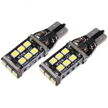 Car LED rogue backlight decoder T15-2835-15SMD wide display light ultra-light W16W Constant-Current
Car LED rogue backlight decoder T15-2835-15SMD wide display light ultra-light W16W Constant-Current