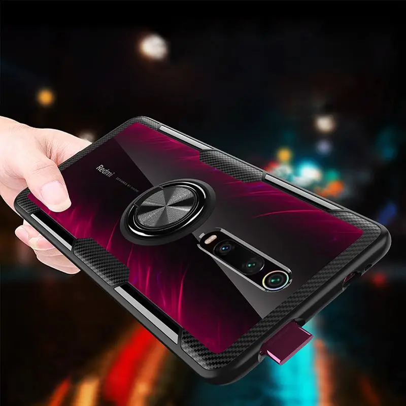 For xiaomi redmi K20 with Magnetic Vehicle Support Ring case For redmi K20Pro Transparent Case
For xiaomi redmi K20 with Magnetic Vehicle Support Ring case For redmi K20Pro Transparent Case