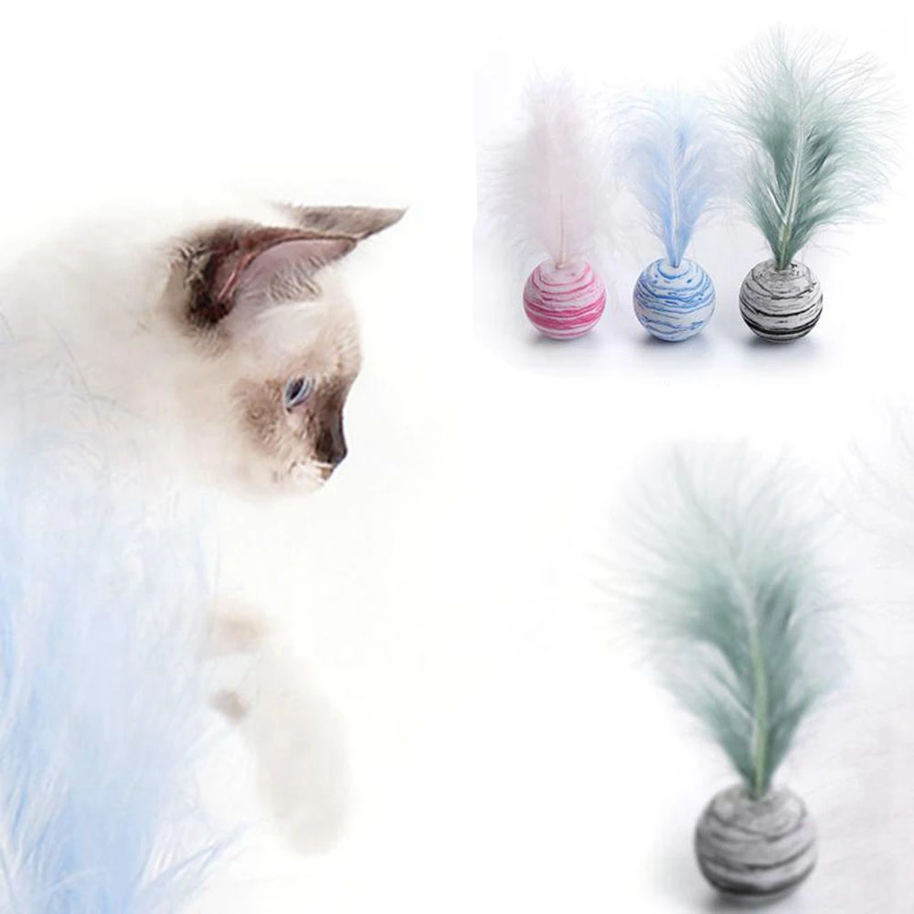 Cat Toy Delicate Star Balls Plus Feather High Quality Material Light Foam Ball Throwing Funny Interactive Plush Toy Supplies
Cat Toy Delicate Star Balls Plus Feather High Quality Material Light Foam Ball Throwing Funny Interactive Plush Toy Supplies