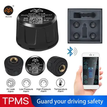 High Quality Tire Pressure Monitoring System TPMS 4PCS Sensor Mobile APP Car Tire Pressure Monitoring New Explosion Proof
High Quality Tire Pressure Monitoring System TPMS 4PCS Sensor Mobile APP Car Tire Pressure Monitoring New Explosion Proof